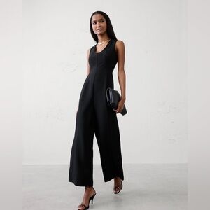 Banana Republic Seamed Jumpsuit in Black: 0